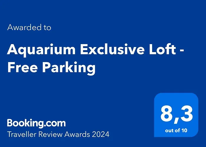 Aquarium Exclusive Loft - Private Parking Apartmán *